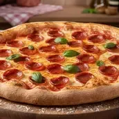 Alfredough pizza